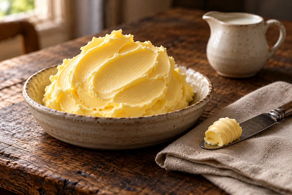 Cheese & butter editorial illustration